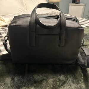 Away Everywhere Duffle Bag Leather Black Brand New RARE Discontinued Design